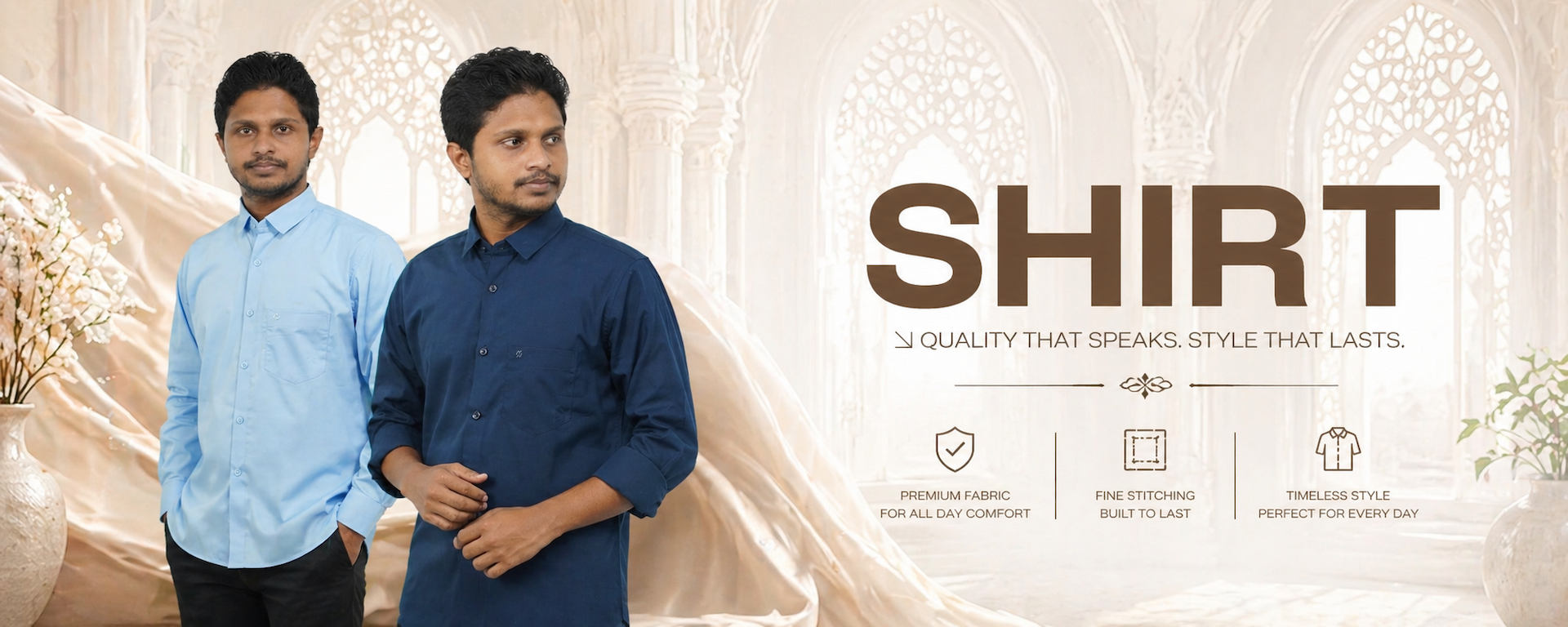 Nirzhor — Premium Men's Fashion Bangladesh banner 1